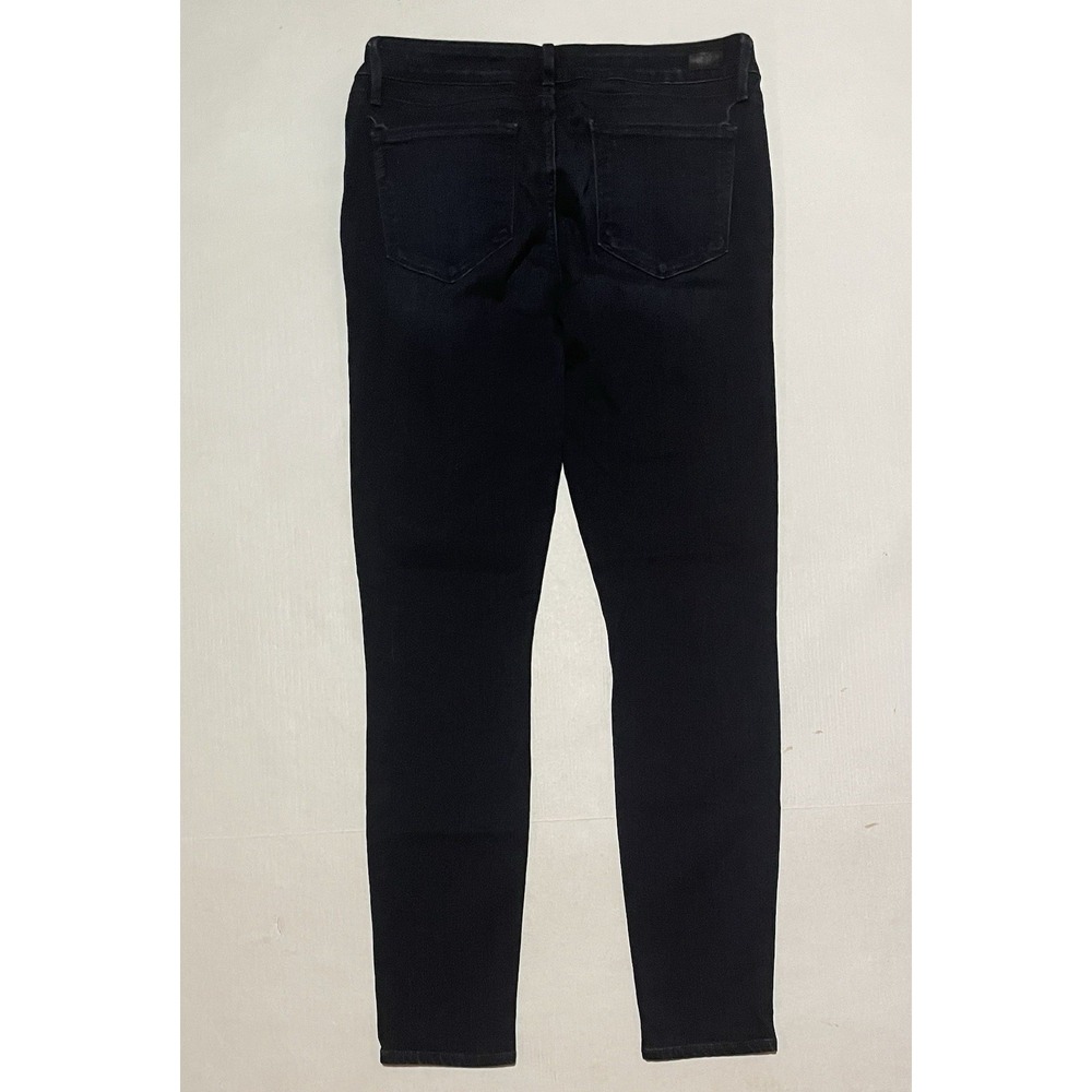 PAIGE VERDUGO ULTRA SKINNY TONAL MONA BLUE STRETCH JEANS WOMENS SIZE 27 MID-RISE - Picture 7 of 8
